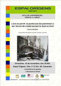 Cartell de la conferència