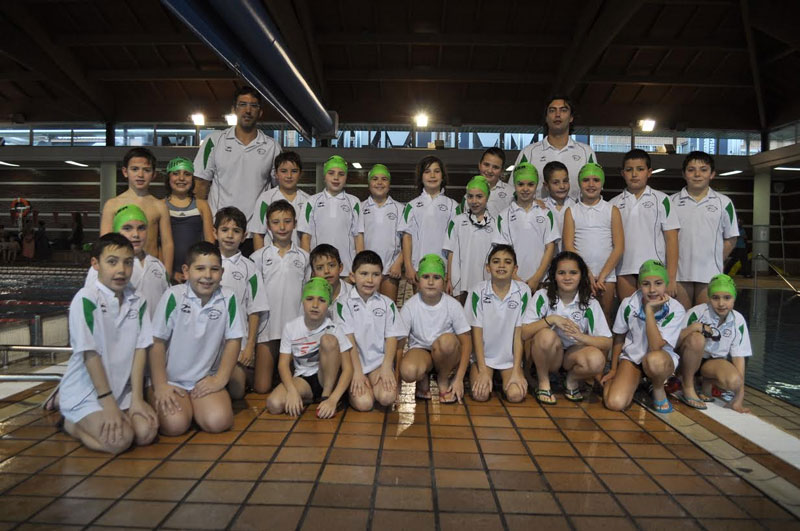 Fotografia dels nedadors participants (CEN Balaguer)