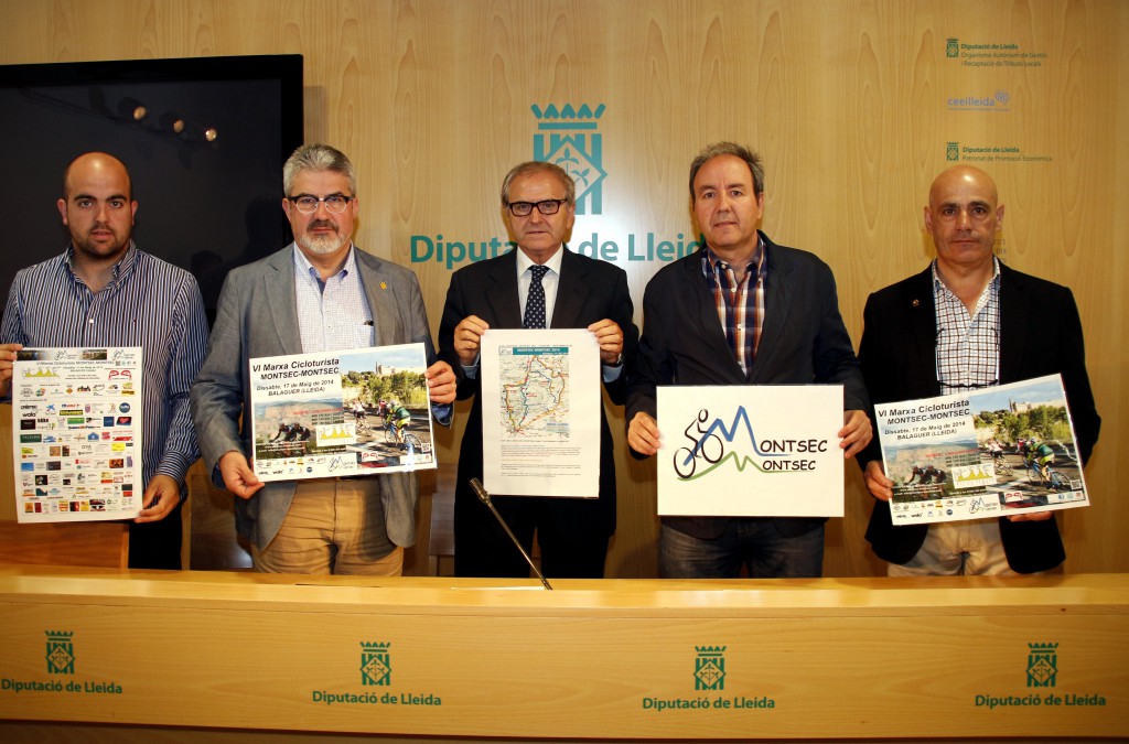 Presentació de la Marxa Montsec Montsec a la Diputació de Lleida (Foto: Diputació de Lleida)