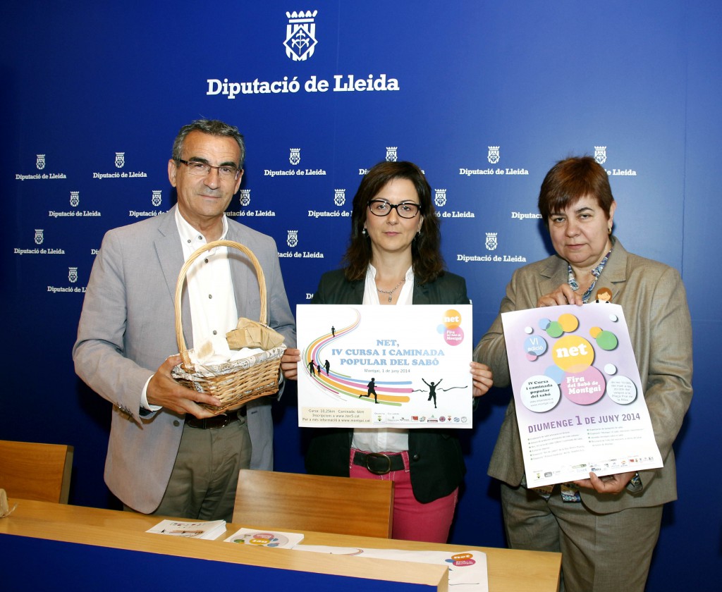 Presentació de la Fira del Sabó de Montgai a la Diputació de Lleida (Foto: Diputació de Lleida)