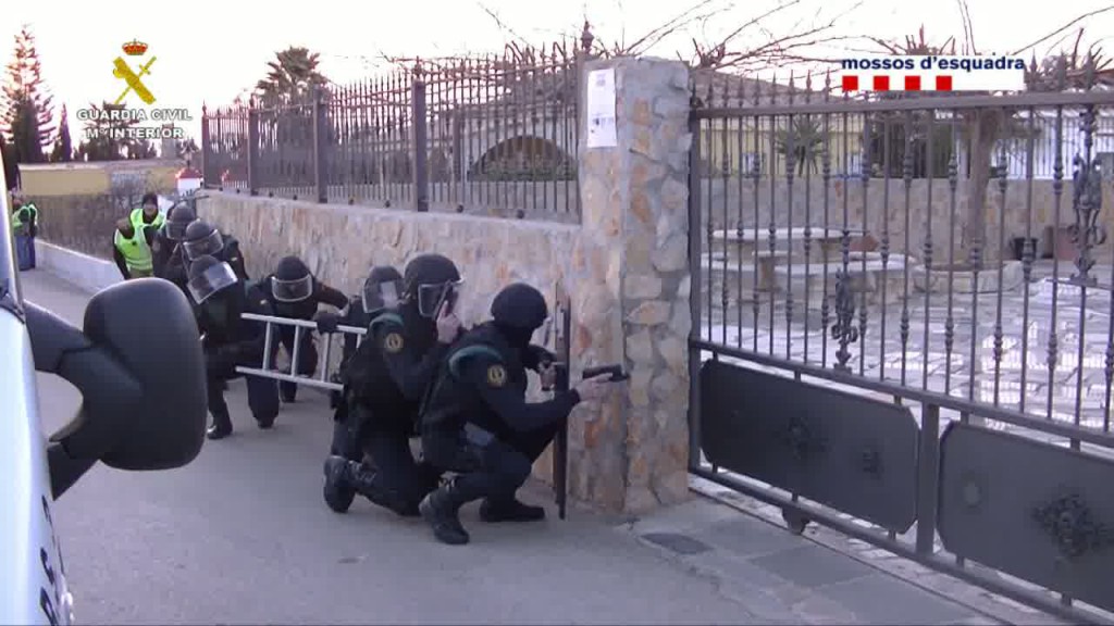 Imatge de l'acció policial (Autor: Mossos d'Esquadra)