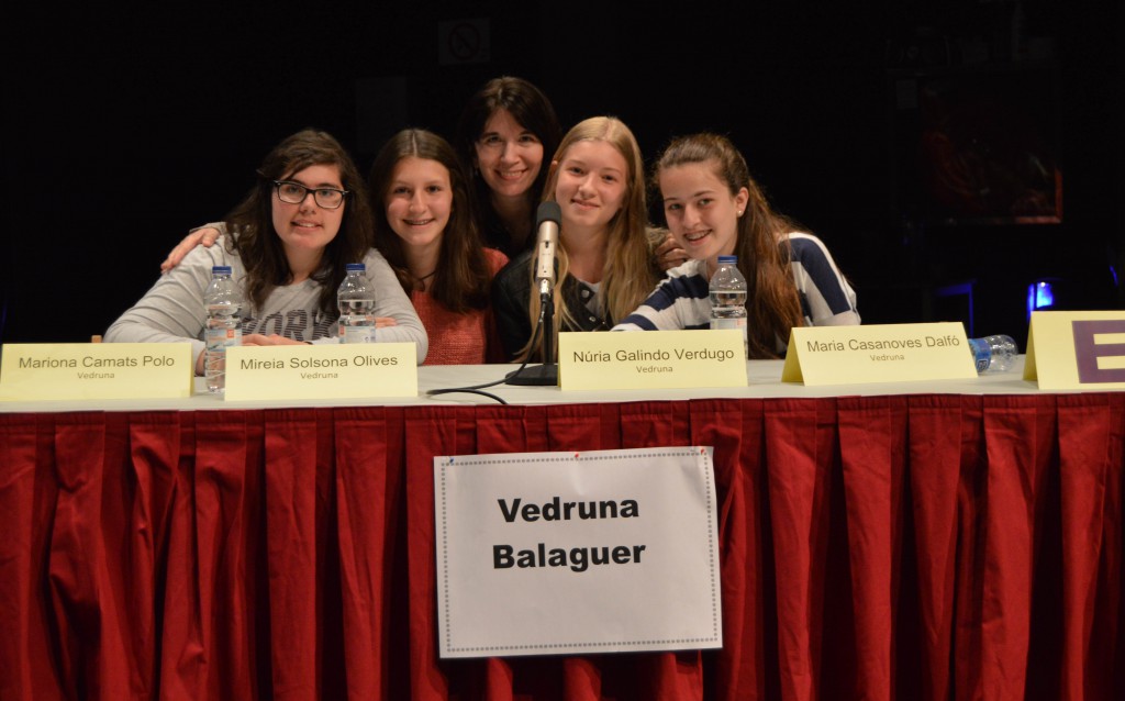 Equip guanyador de l'Escola Vedruna (Autor: CRP Noguera)