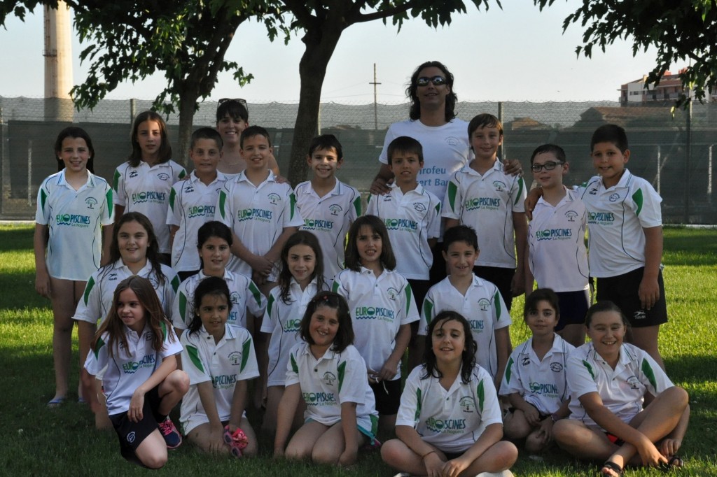 Grup de nedadors que participaran al campionat (Autor: CEN Balaguer)