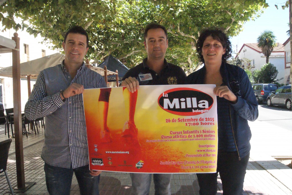 Presentació Milla Urbana de Balaguer (Foto: Aj. Balaguer)