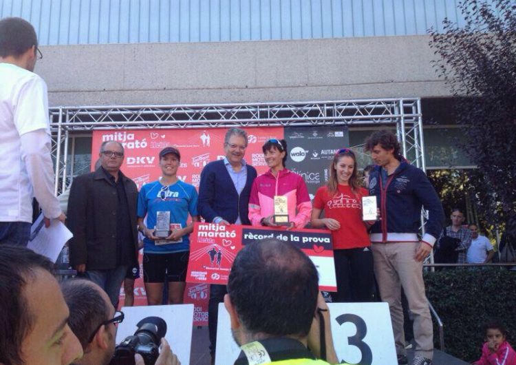 L’atleta d’Ivars de Noguera, Berta Gasol, subcampiona de la Mitja Marató de Lleida