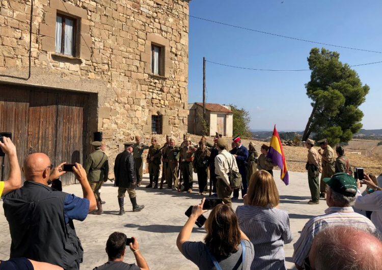 Primera recreació històrica a l’Escola Republicana de Suboficials de Tudela de Segre