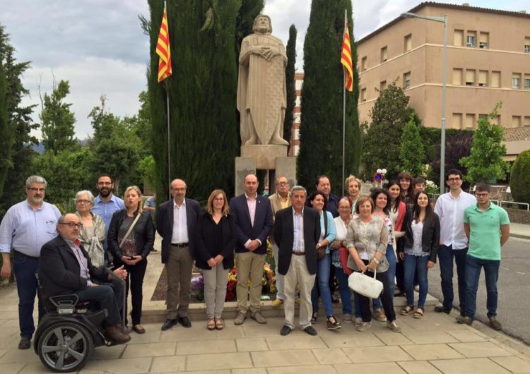 Balaguer homenatja el comte Jaume d’Urgell