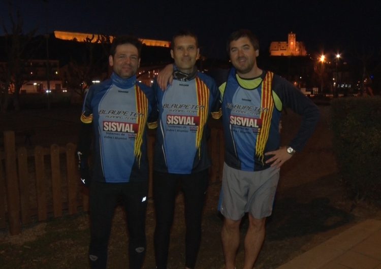 Blaupeten Running Team, un equip d’amics acostumat a pujar als podis de les curses de Ponent