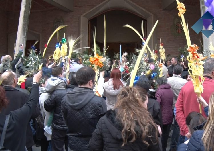 Els balaguerins celebren el Diumenge de Rams