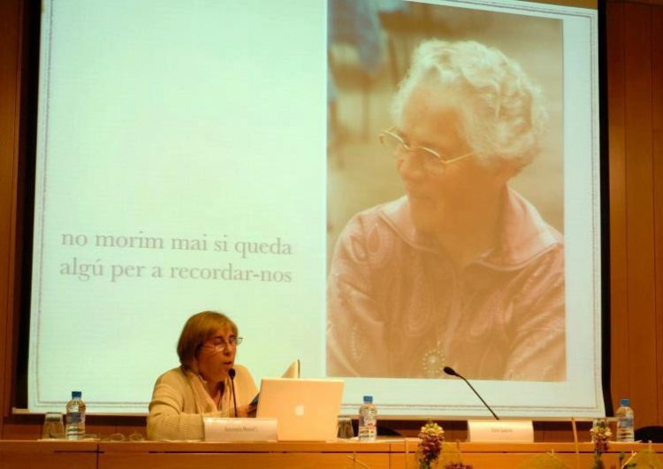 L’escriptora i historiadora Assumpta Montellà parlarà a Balaguer de ‘La dona i la guerra civil’