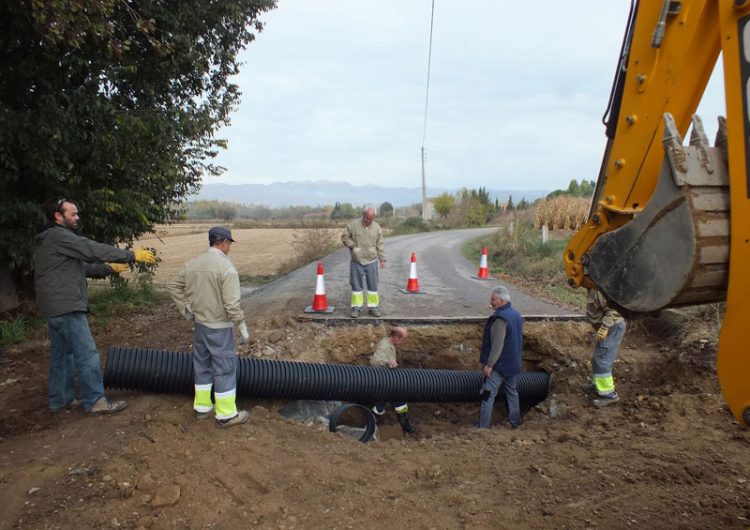 L’Ajuntament repara un tram del camí de l’Horta d’Amunt