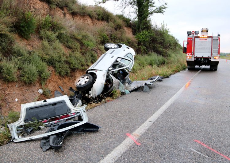 Una veïna de la Sentiu de Sió mor en un accident a la C-12 a Corbins