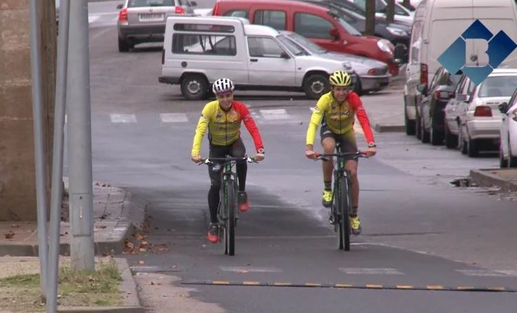 Aleix Sierra i Raúl Barrios ja preparen el campionat d’Espanya de duatló