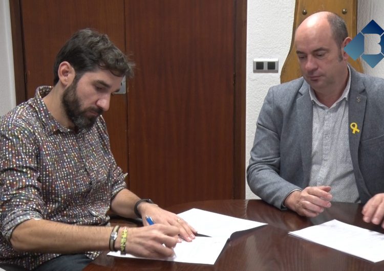 El balaguerí Jesús Bosch signa el contracte d’incorporació de l’empresa Starshot Solutions al CEI