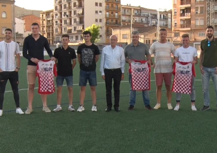 El CF Balaguer presenta Salva Cambray, Xavier Gabernet i tres noves incorporacions