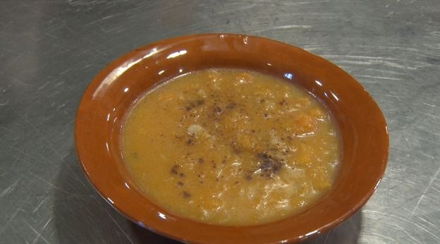 Toc de Xef 144: Crema de Carabassa del restaurant El Claustre del Monestir de les Avellanes