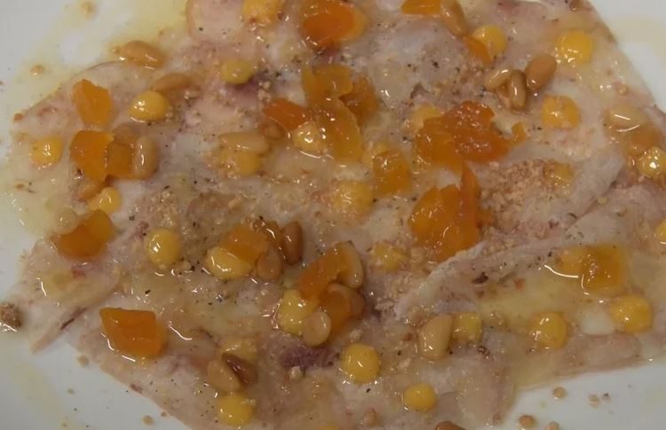 Toc de Xef 124: Carpaccio de peus de porc amb curri de mango de Cal Xirricló