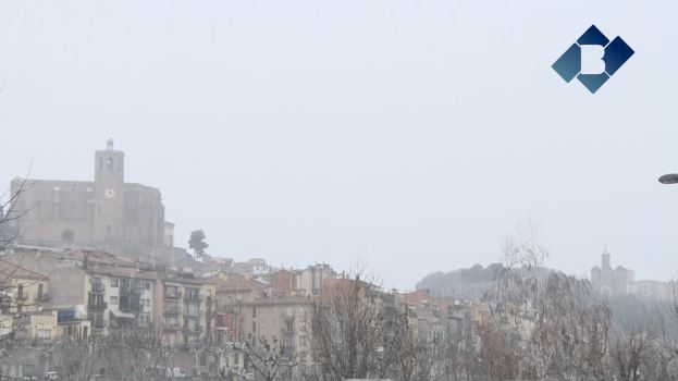 Arriba el temporal de neu a Balaguer