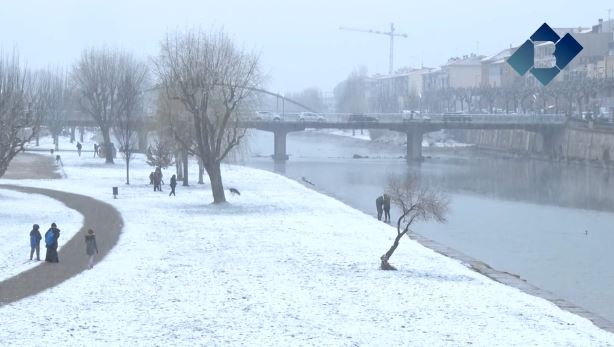 La neu emblanquina Balaguer i deixa els primers gruixos arreu de la comarca