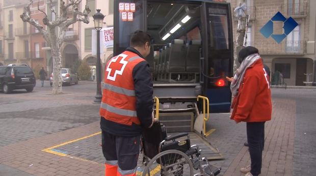 Creu Roja va oferir un servei d’acompanyament durant la jornada d’eleccions catalanes