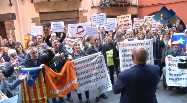 Domènec Sabanés s’adhereix al dret de no declarar i no signar l’acta