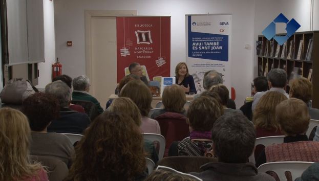 Conversa amb un autor i una psicòloga a la Biblioteca Margarida de Montferrat