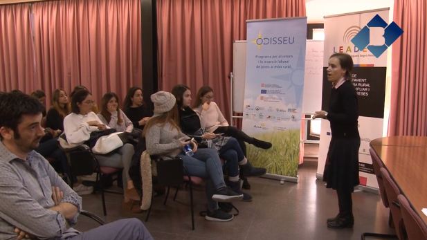 Estudiants de la Universitat Rovira i Virgili coneixen les oportunitats que presenta la comarca