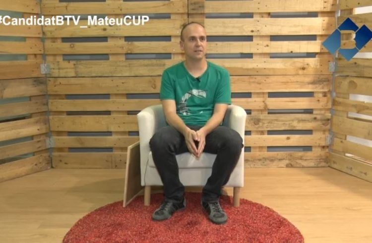 El Candidat: Carles Mateu per la CUP