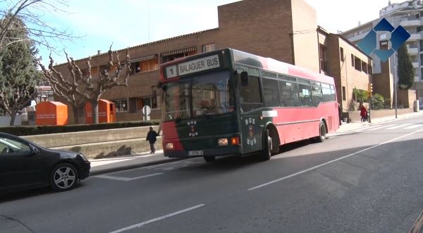 El nou bus urbà de Balaguer, en fase de proves a partir de dilluns