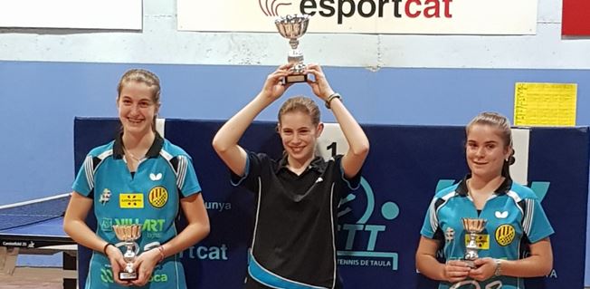 El CTT Balaguer, plata i bronze en el Top Català infantil