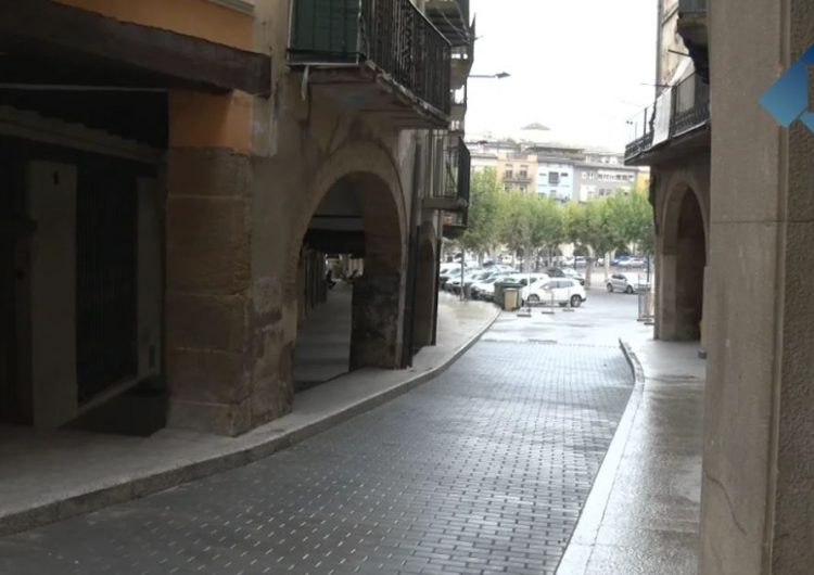 L’Ajuntament de Balaguer obre el trànsit del primer tram del carrer Botera