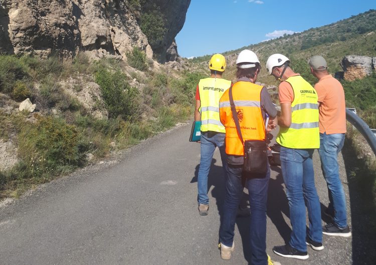 La Diputació estudia la remodelació del camí municipal a Mont-rebei