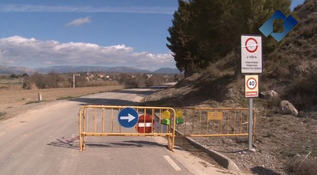 L’Ajuntament de La Sentiu de Sió arranja l’antiga carretera L-3025