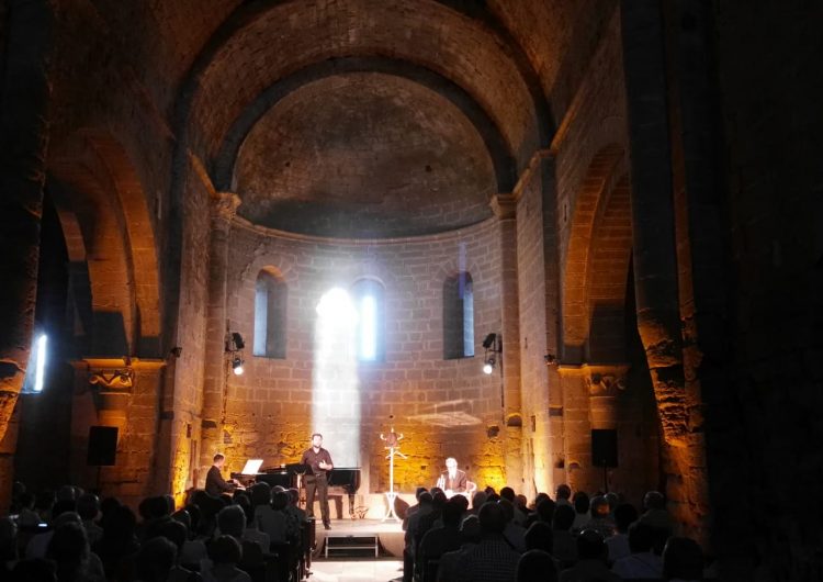 Homenatge al tenor Emili Vendrell al darrer concert del 7è Juliol de Música i Poesia de Balaguer