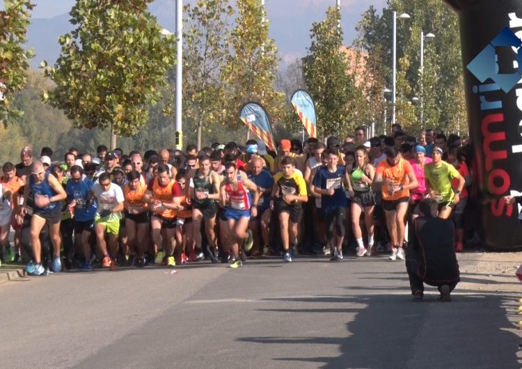 Roser Xipell i Víctor Poyuelo, guanyadors de la 38a Cursa del Sant Crist