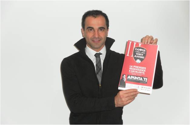 Es presenta el III Campus d’anglès i futbol Robert Martínez