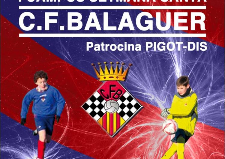 El Club de Futbol Balaguer presenta el primer Campus Setmana Santa