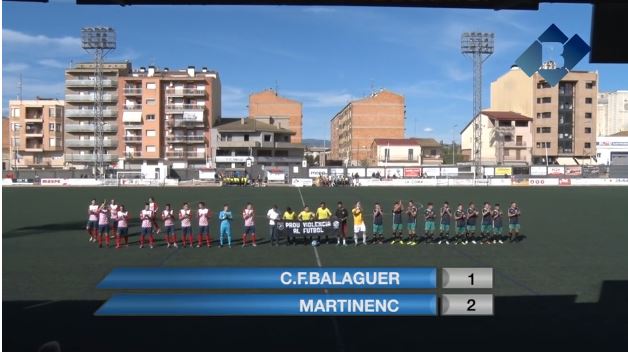 Un gol al temps afegit torna a condemnar al C.F. Balaguer