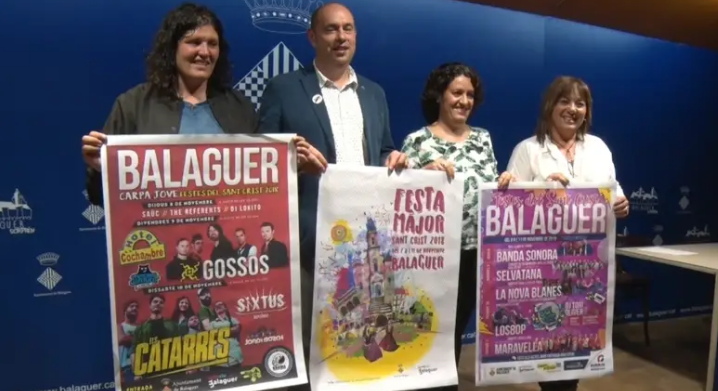 L’Ajuntament de Balaguer presenta el programa d’actes de la Festa Major del Sant Crist 2018