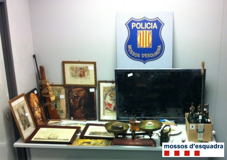 Els Mossos d’Esquadra detenen un veí de Balaguer en relació amb els 13 robatoris d’art i antiguitats a la Cerdanya