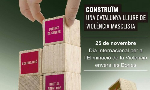 Acte institucional a Balaguer contra la violència masclista