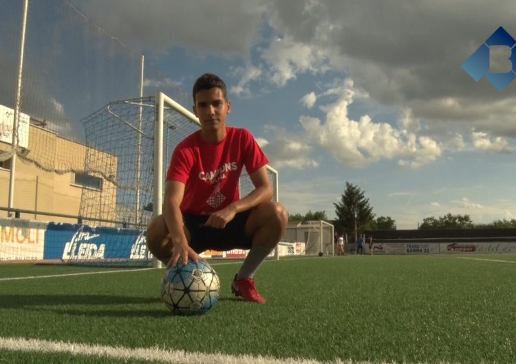 Jordi Porta, jugador cadet del CF Balaguer, fitxa pel FC Girona