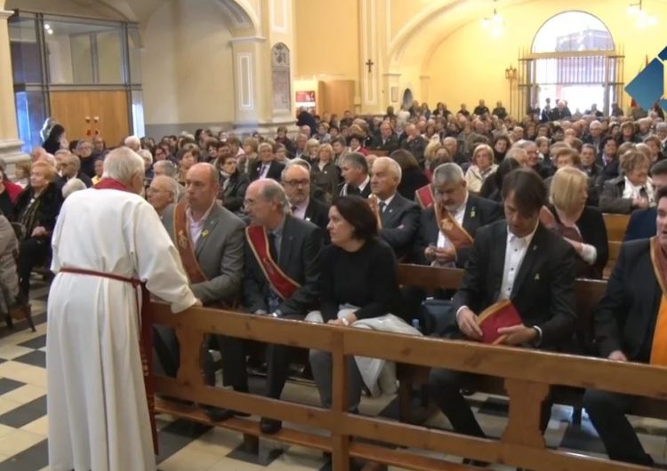 Balaguer celebra el dia del seu patró amb la tradicional missa solemne a la Basílica del Sant Crist