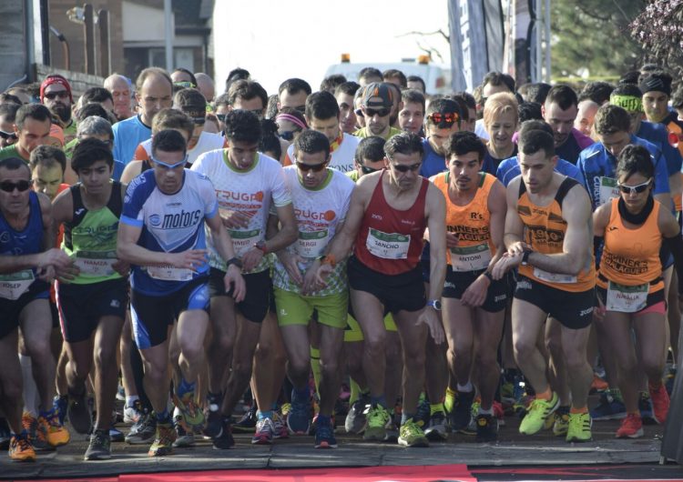 Antoni Carulla i Rosa Mari Carulla, guanyadors de la 6a Cursa de la Nòria de Torrelameu