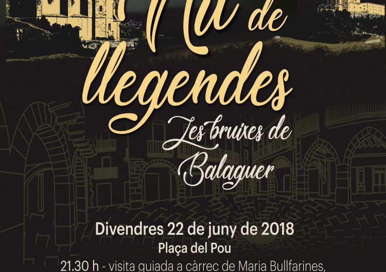 Contes i judicis a les bruixes, a la Nit de Llegendes de Balaguer