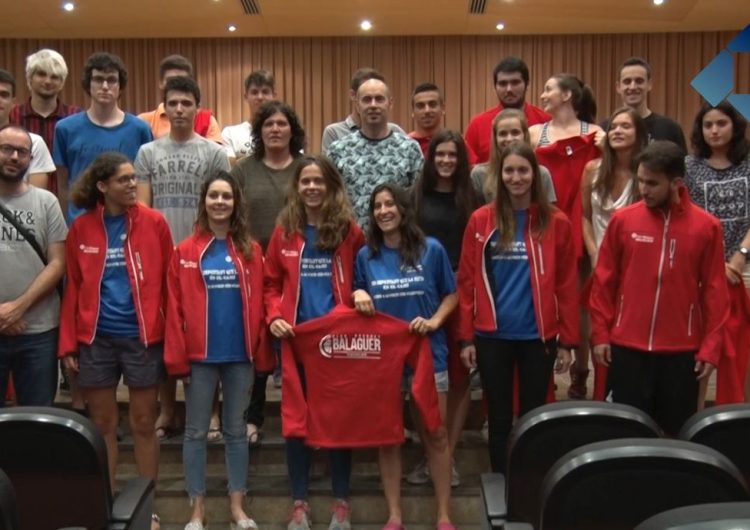 L’Ajuntament de Balaguer rep els equips Junior i el Sènior femení del C.B. Balaguer