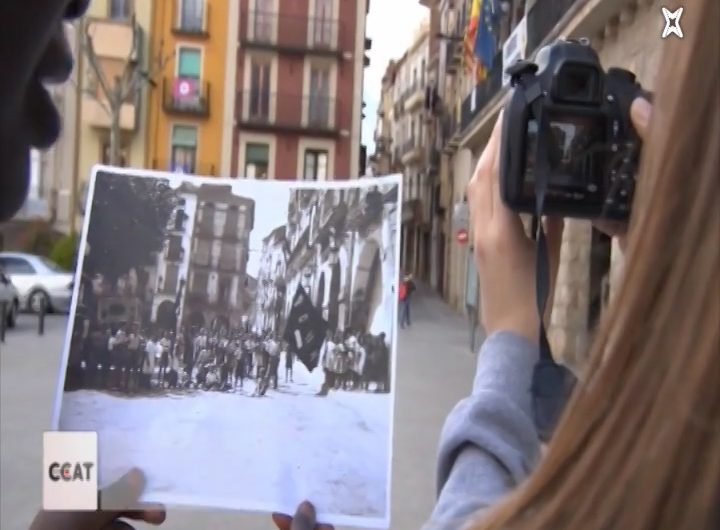 L’exposició “Remira! Imatges joves de la Guerra Civil a Balaguer” dels alumnes de l’INS Ciutat de Balaguer, a Connecti.cat