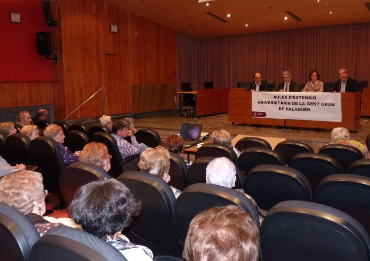 Una cinquantena d’alumnes participen en les Aules d’Extensió Universitària per a la Gent Gran de la Noguera