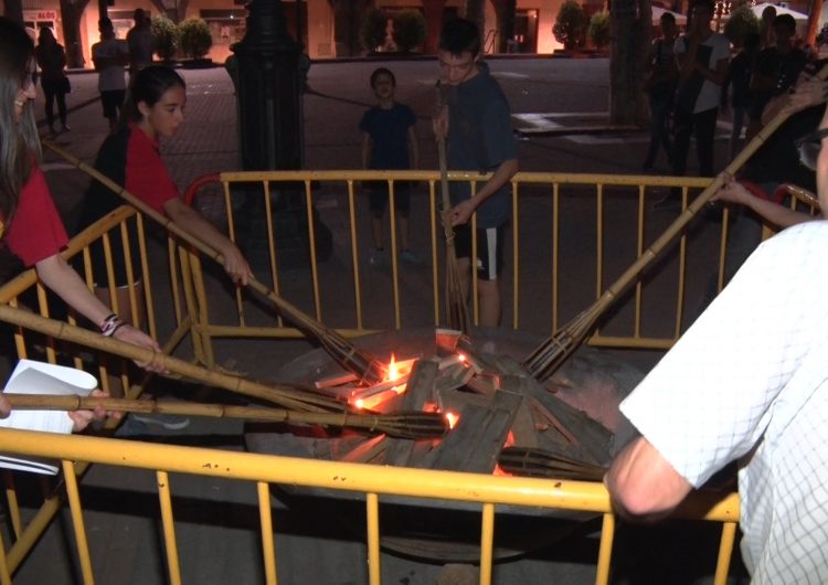 El foc i la música protagonitzen la revetlla de Sant Joan de Balaguer