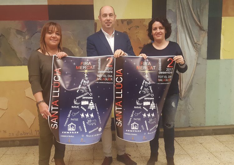 Balaguer dona el tret de sortida a les festes de Nadal amb la celebració de la tradicional Fira de Llúcia